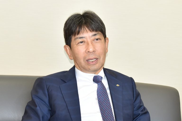 商社の経営戦略―需給・収益構造対策―／阪和興業　中川洋一社長／物流協業で輸送最適化／資本効率追求し利益成長図る